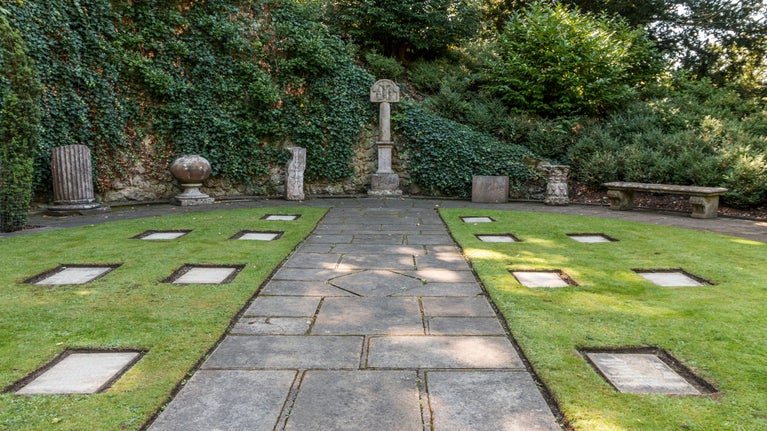 Memorial Garden at Cliveden in Buckinghamshire